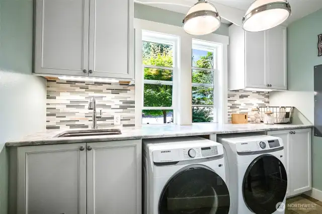 main-floor laundry