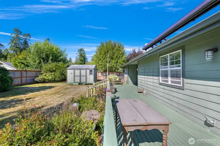 Back deck