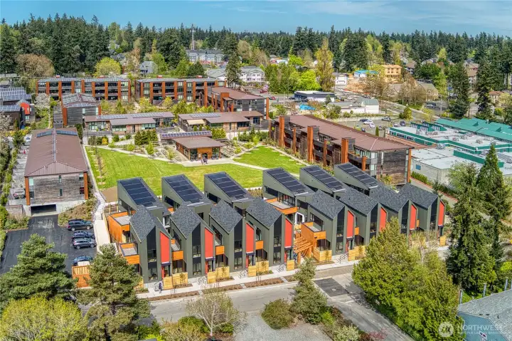 These exceptional 5-Star Built Green homes, crafted by Green Canopy NODE and designed by local architect Jonathan Davis, offer a truly remarkable living experience.