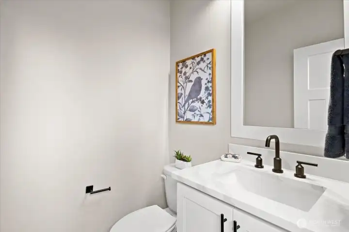 Main Floor Powder Bathroom