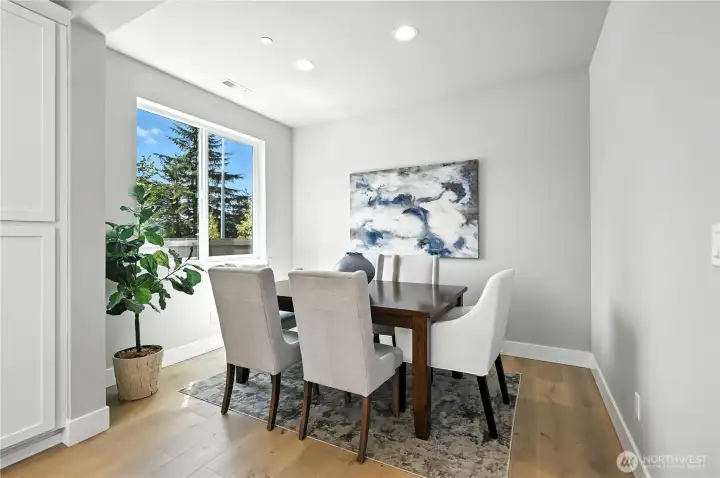 Dining area off Kitchen