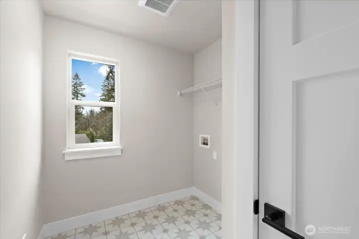 Upstairs Laundry Room