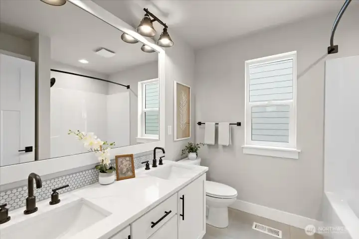 Upstairs Main Hall Bathroom