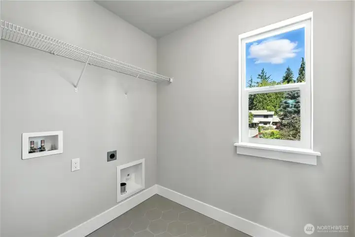 Upstairs Laundry Room