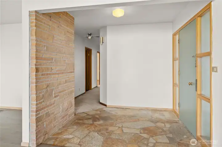 Entry Looking Down the Hallway