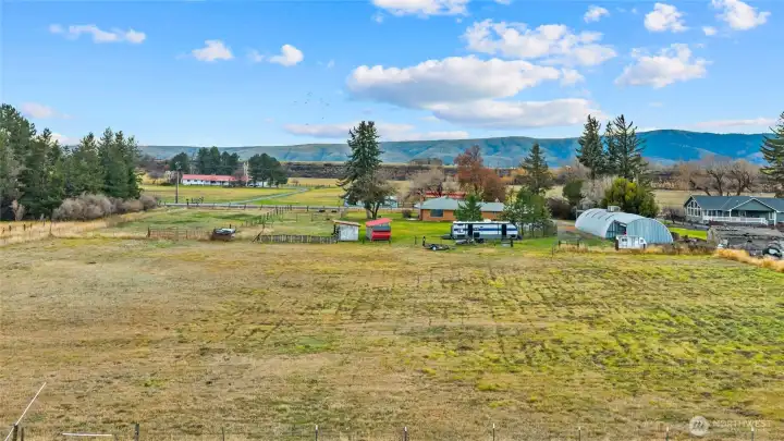 View from Back of Property Looking Back at the Home
