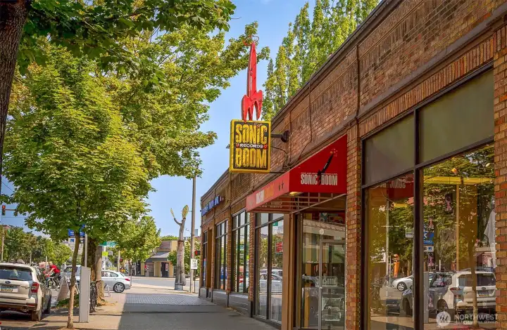 Many fun shops along Market Street and historic Ballard Avenue.