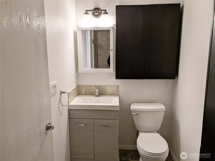 Primary bathroom with tile shower. #11823 150th St Ct E, Puyallup, WA 98374