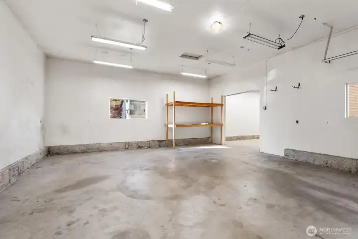 Dedicated shop space