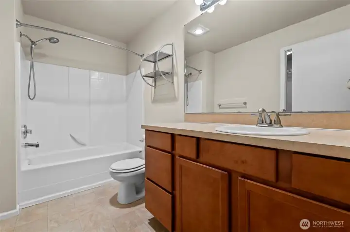 With an en-suite bathroom