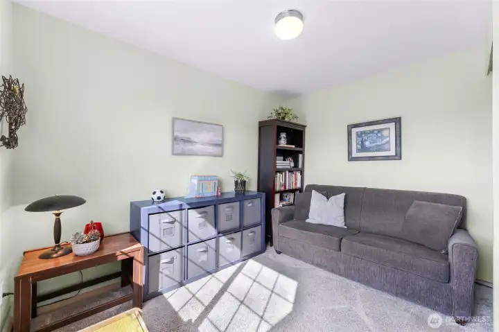 Main floor bedroom or flex room