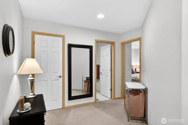 This home doesn't lack for storage.  You'll enjoy an oversized linen closet.