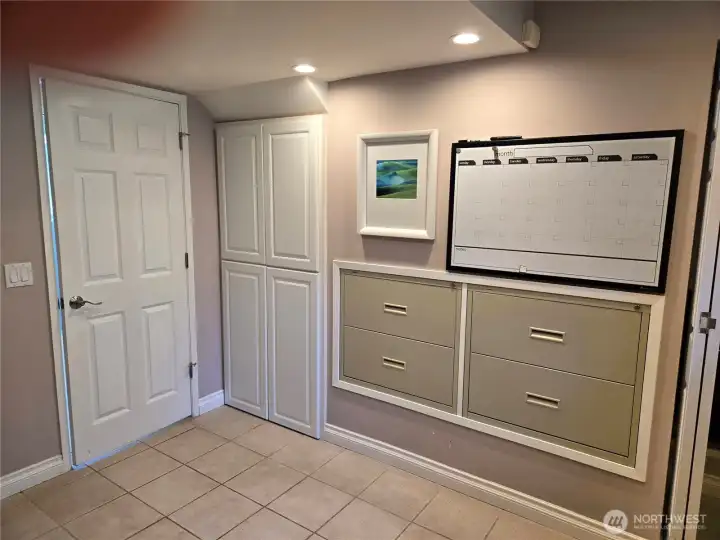Downstairs bedroom/office