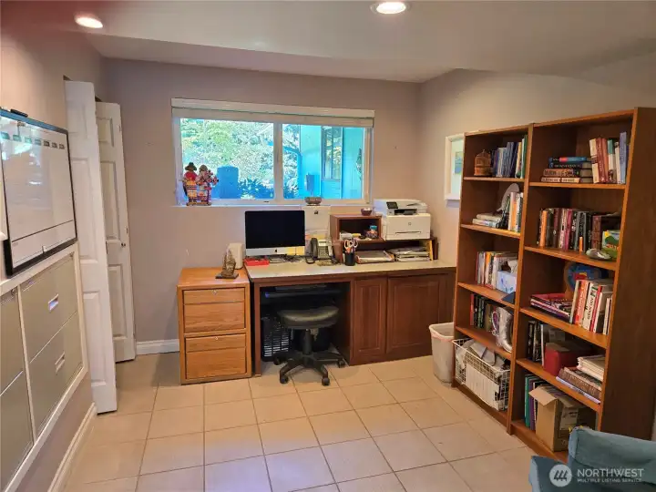 Downstairs bedroom/office