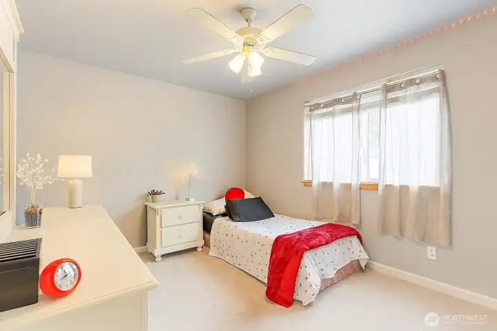 Virtually Staged 2nd Bedroom