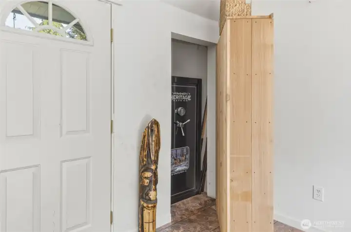 Safe and gun room