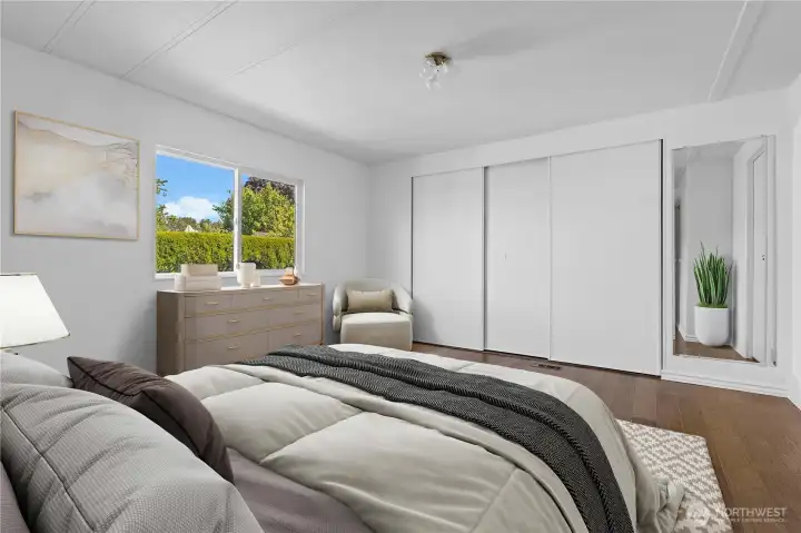 Virtually Staged- Master Bedroom Virtually Staged- Master Bedroom