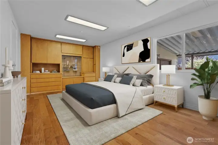 Virtually Staged - Bedroom #2 Virtually Staged - Bedroom #2