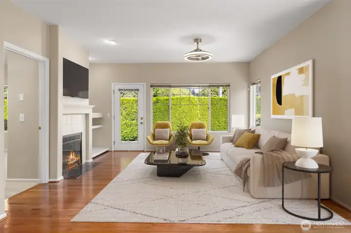 Living Room *Virtually Staged*