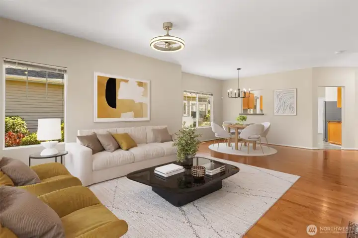 Living Room *Virtually Staged*