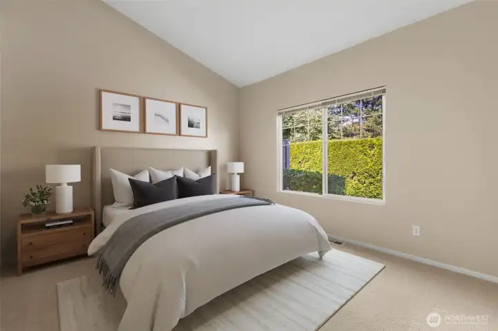 Primary Bedroom *Virtually Staged*