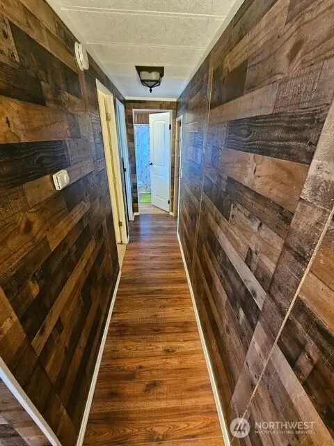 Hallway to the secondary bedrooms and bathroom.