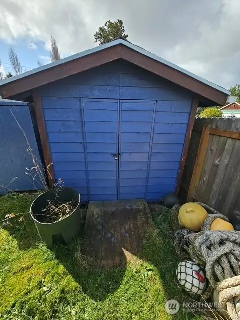 Shed number 1.