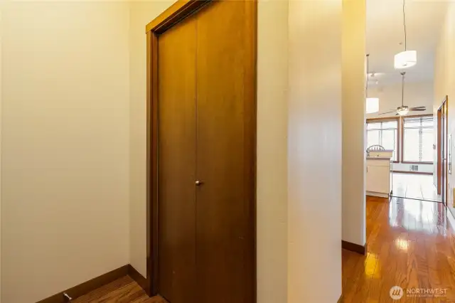 Entry closet