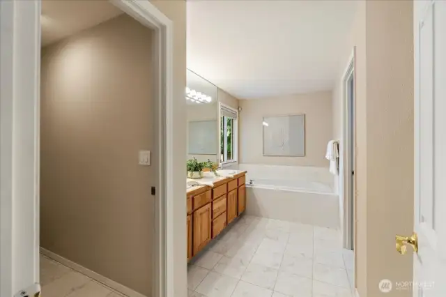 Separate water closet for privacy