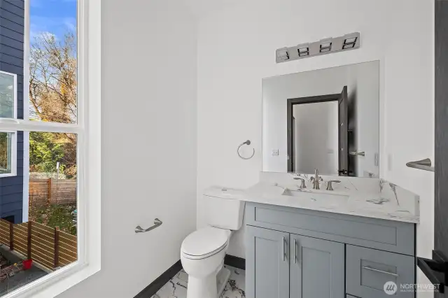Half bath.