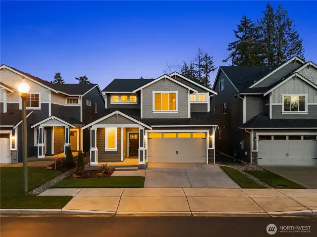 Photos are of Juniper model home. Colors and features will vary.