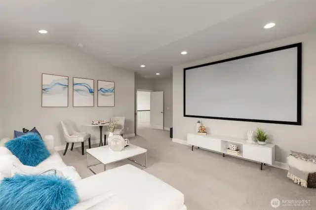Upstairs bonus room