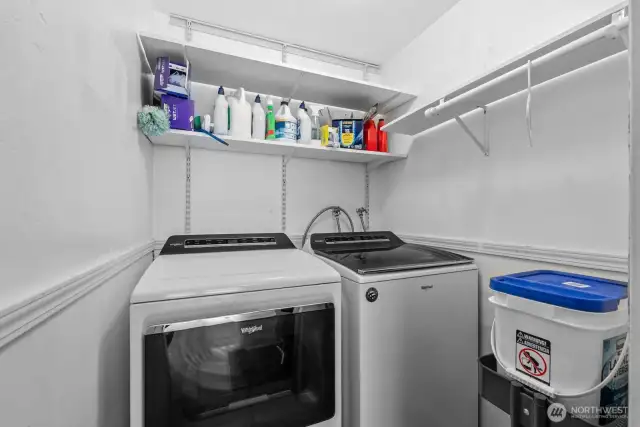 Laundry room.