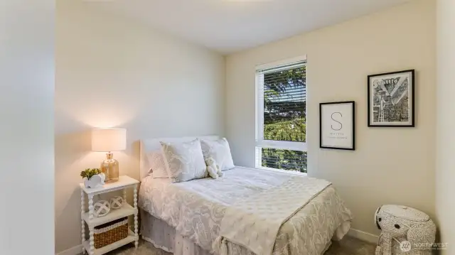 This one of the 3 bedrooms on the up stairs level.
