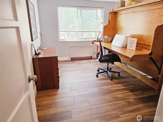Second bedroom is only in a few uniits here.
