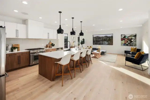 representation of Builder finishes at the property.