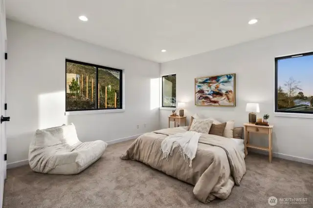 representation of Builder finishes at the property.