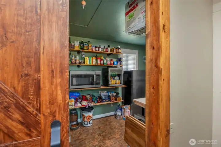 Oversized pantry
