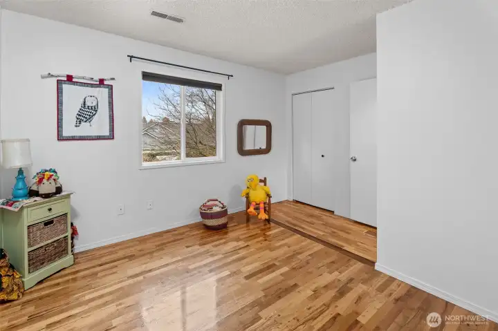 3rd bedroom on upper level