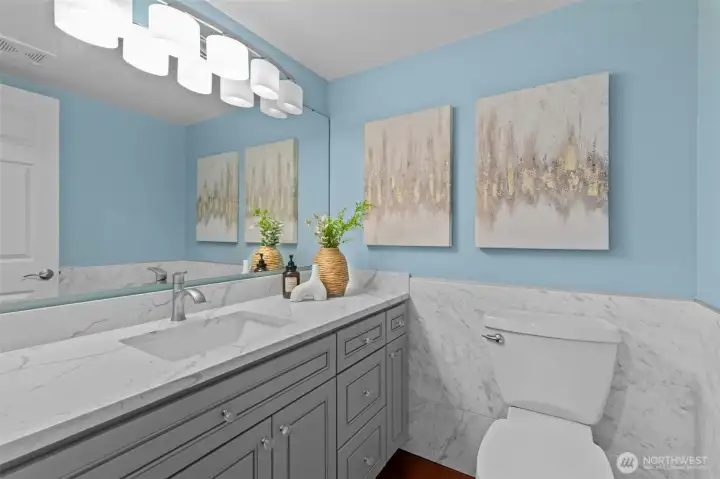 Guest Bathroom on Main floor