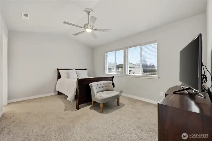 Large primary suite.