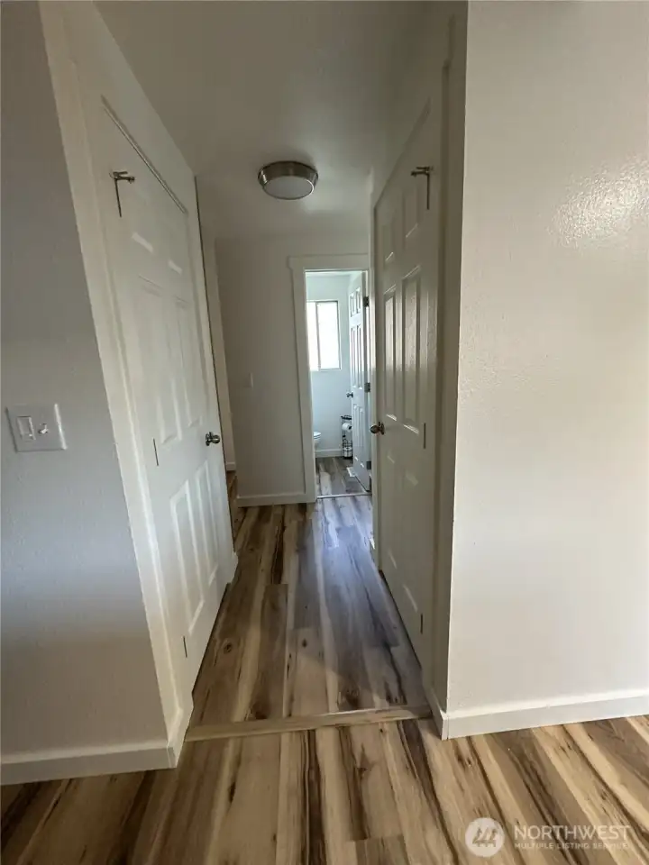 Kitchen Towards Powder Room