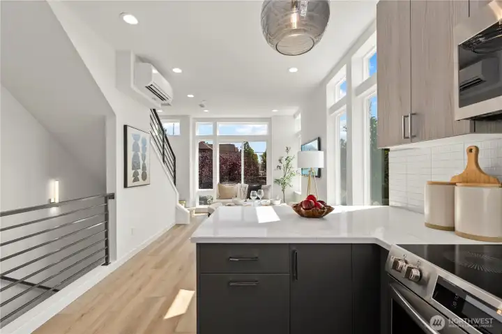 Photos of similar unit to showcase floor plan and quality.