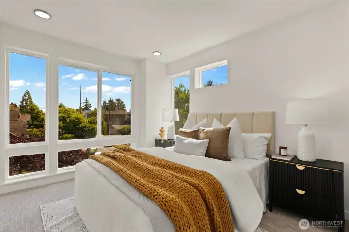 Photos of similar unit to showcase floor plan and quality.