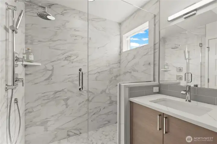 Photos of similar unit to showcase floor plan and quality.