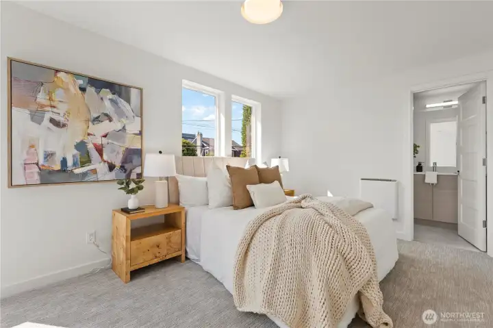 Photos of similar unit to showcase floor plan and quality.