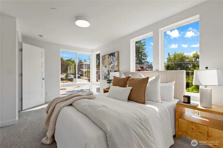 Photos of similar unit to showcase floor plan and quality.