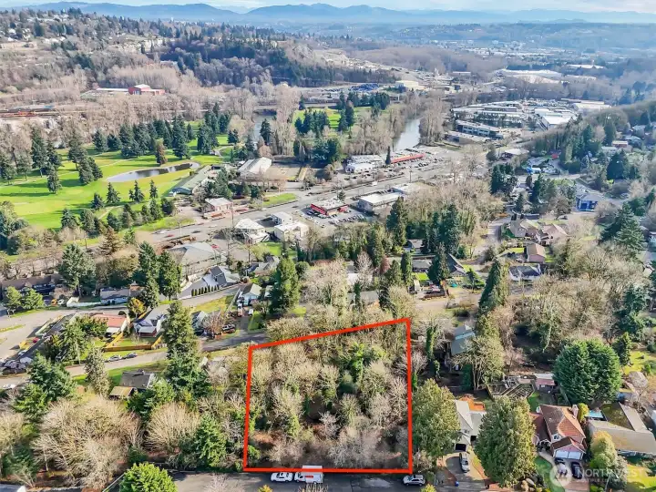Prime Tukwila 1.25 acre ready for a developer
