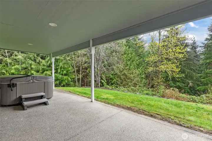 Enjoy serene views from your own backyard retreat.