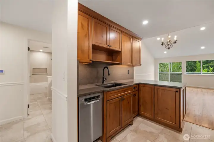 All brand new appliances throughout kitchen